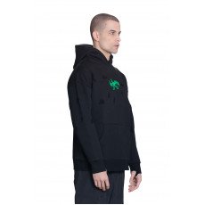 Slotted hoodie - Black 07