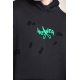 Slotted hoodie - Black 07