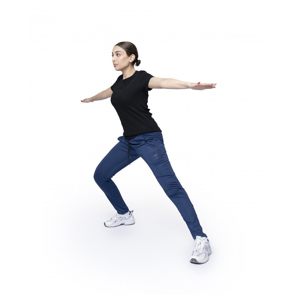 Women sports Pants -Dark Blue