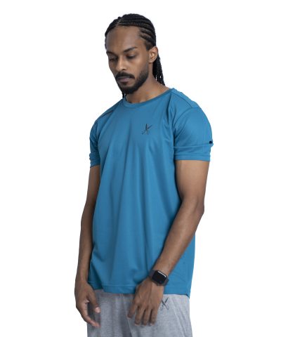 Men's sports t-shirt -Turquoise Men's sports t-shirt -Turquoise