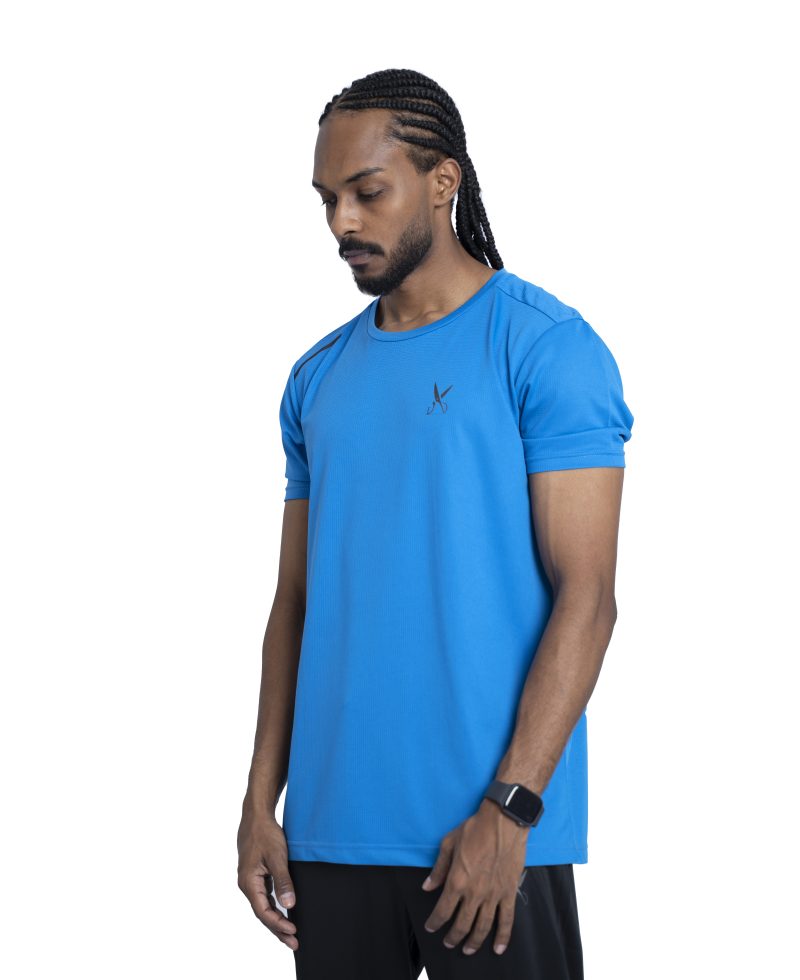 Men's sports t-shirt - Blue Men's sports t-shirt - Blue