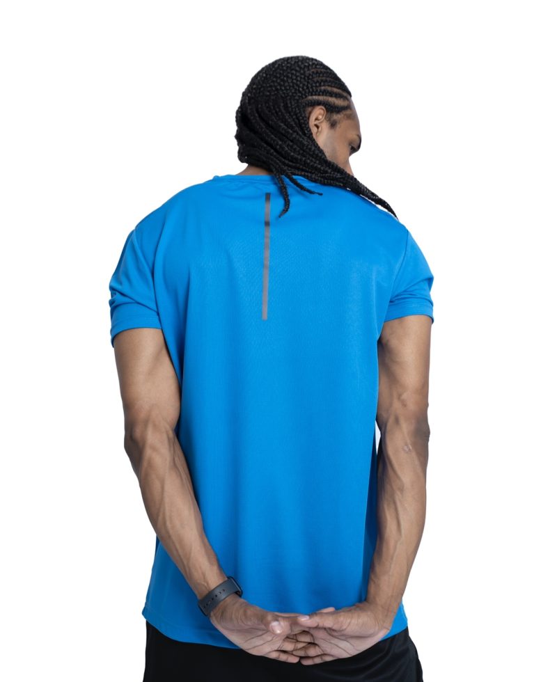 Men's sports t-shirt - Blue Men's sports t-shirt - Blue
