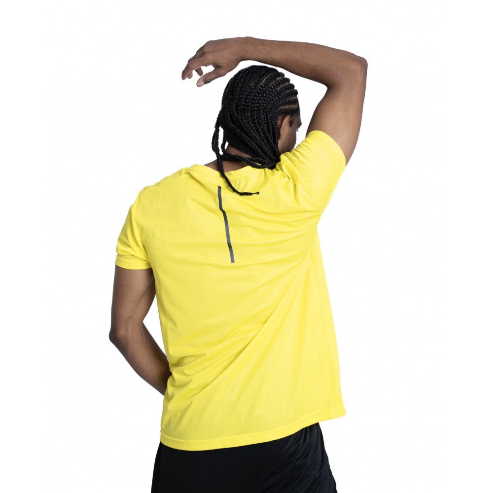 Men's sports t-shirt - Yellow