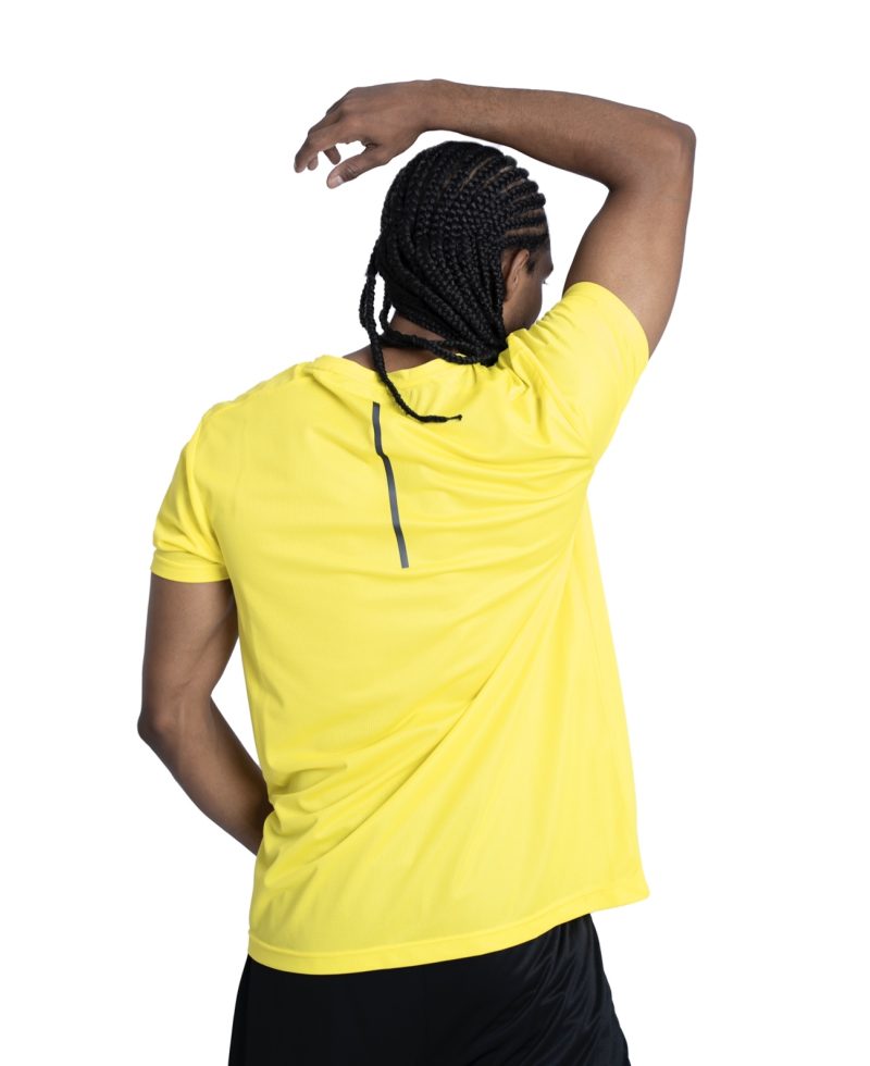 Men's sports t-shirt - Yellow Men's sports t-shirt - Yellow