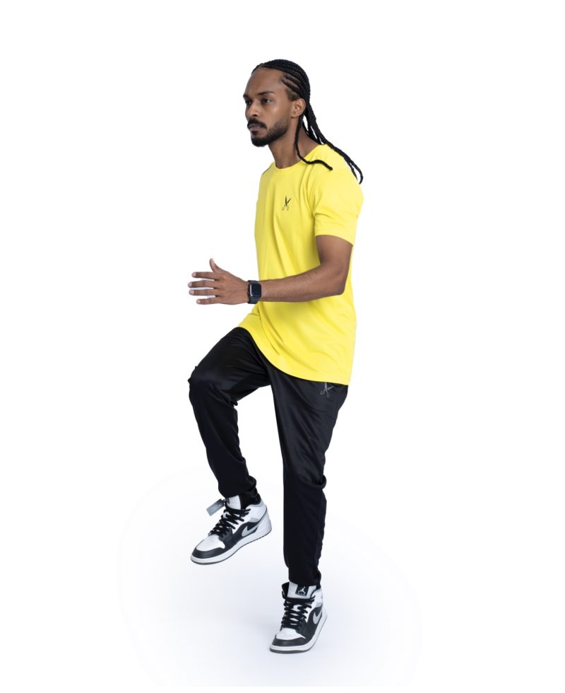 Men's sports t-shirt - Yellow Men's sports t-shirt - Yellow