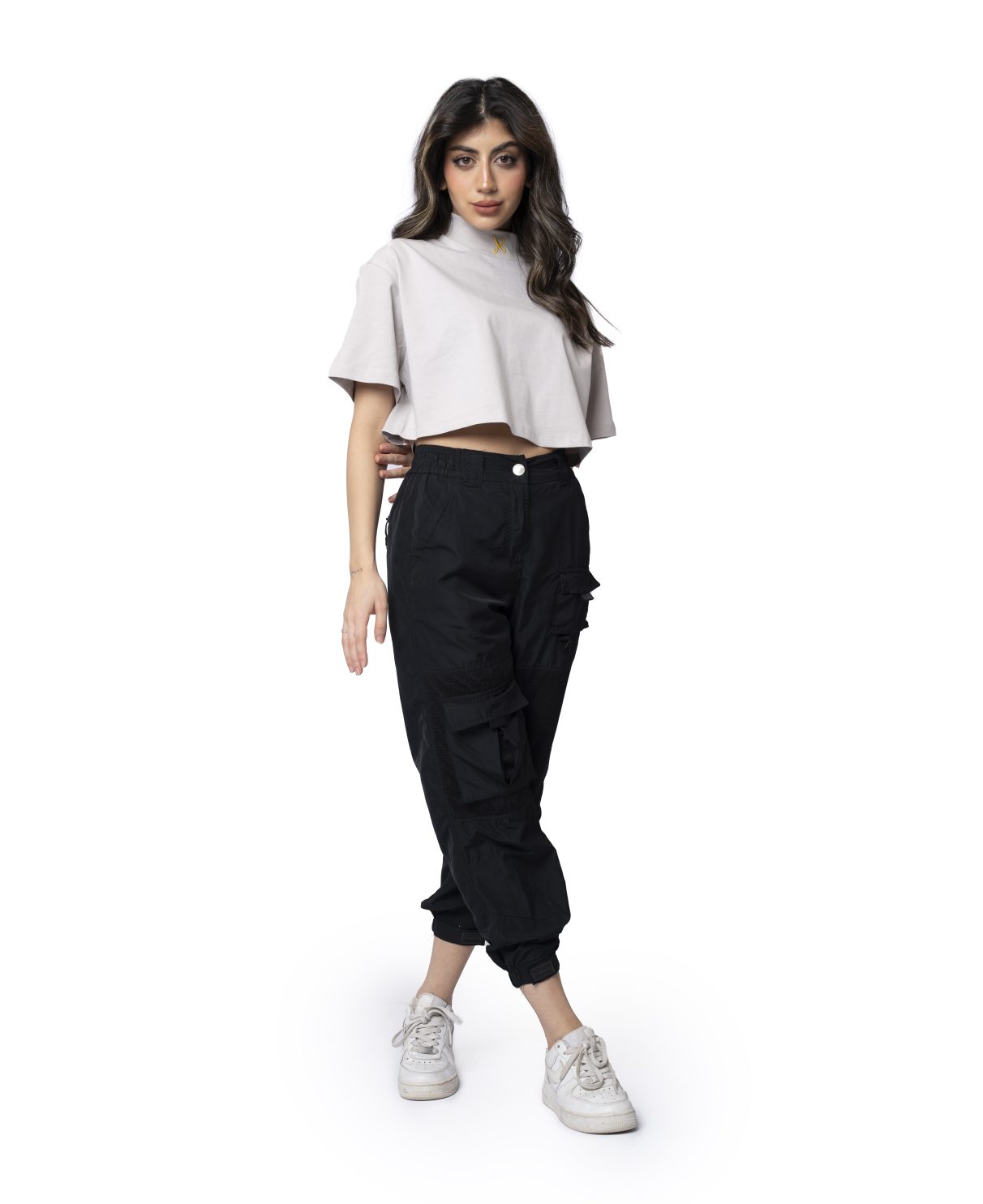 Women Crop top - Light Gray Women Crop top - Light Gray