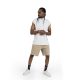 Plain Short Sleeve with Turtleneck - Off white