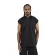 Plain Short Sleeve with Turtleneck - Black