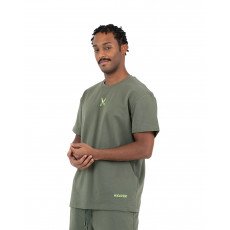 Plain T-shirt with zigzag logo - Oily