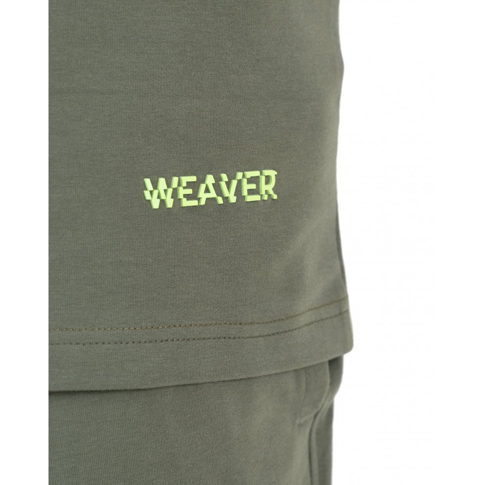 Plain T-shirt with zigzag logo - Oily