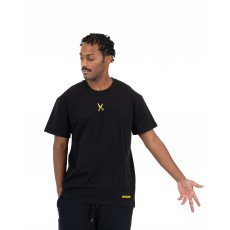 Plain T-shirt with zigzag logo - Black