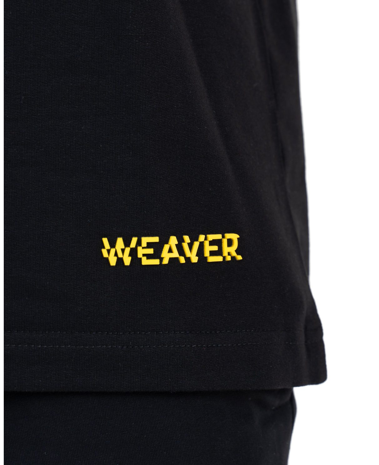 Plain T-shirt with zigzag logo - Black