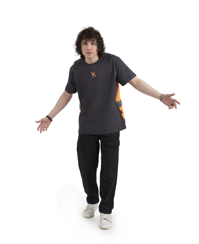 Underground Gray / Orange T-shirt