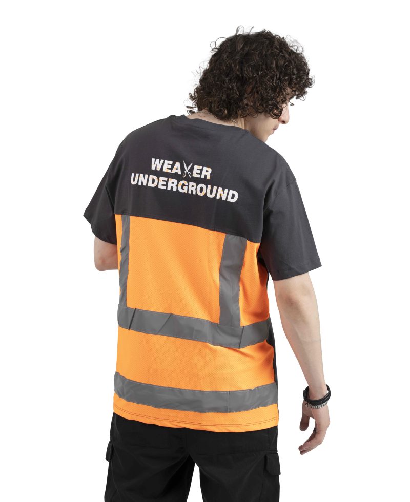 Underground Gray / Orange T-shirt