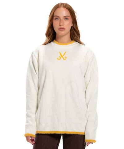 Unisex Wool sweater - off white Unisex Wool sweater - off white