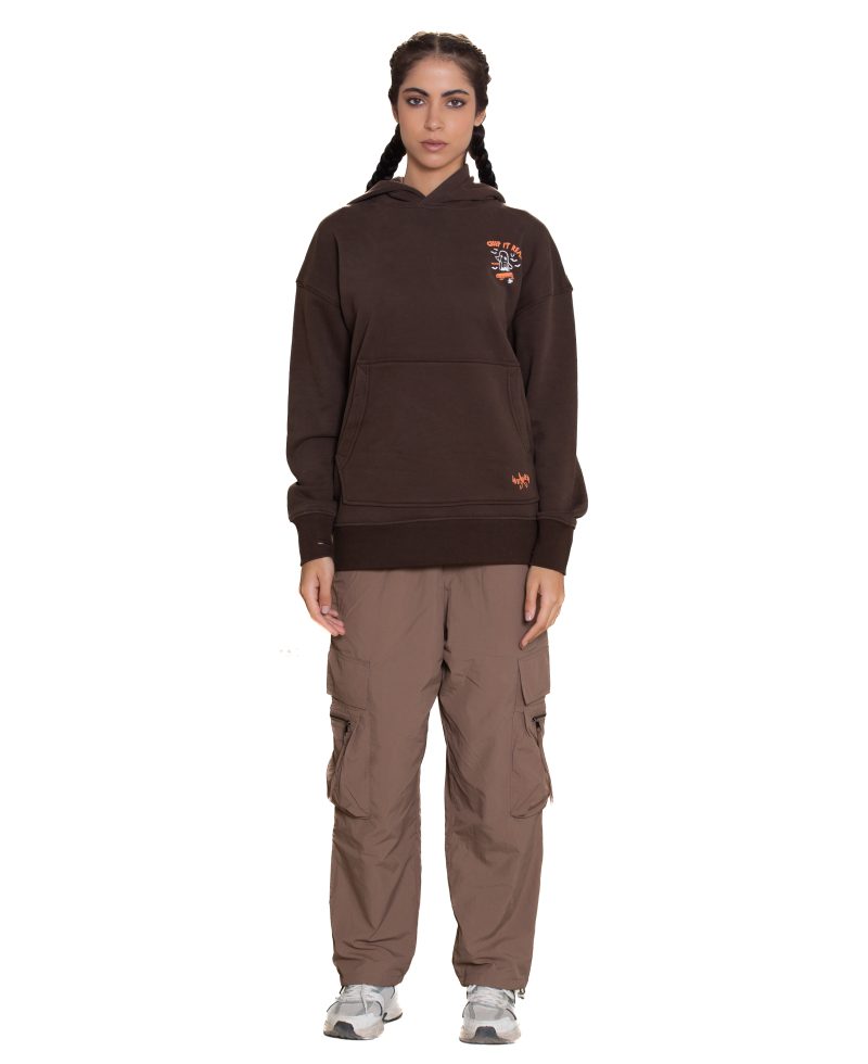 03 Casper hoodie - Brown