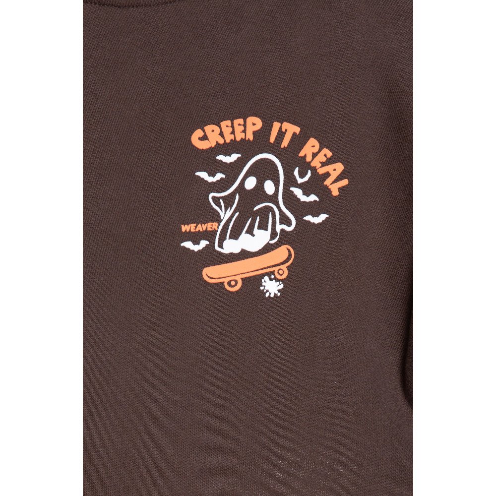 03 Casper hoodie - Brown