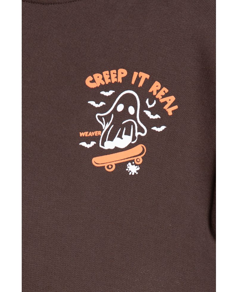 03 Casper hoodie - Brown
