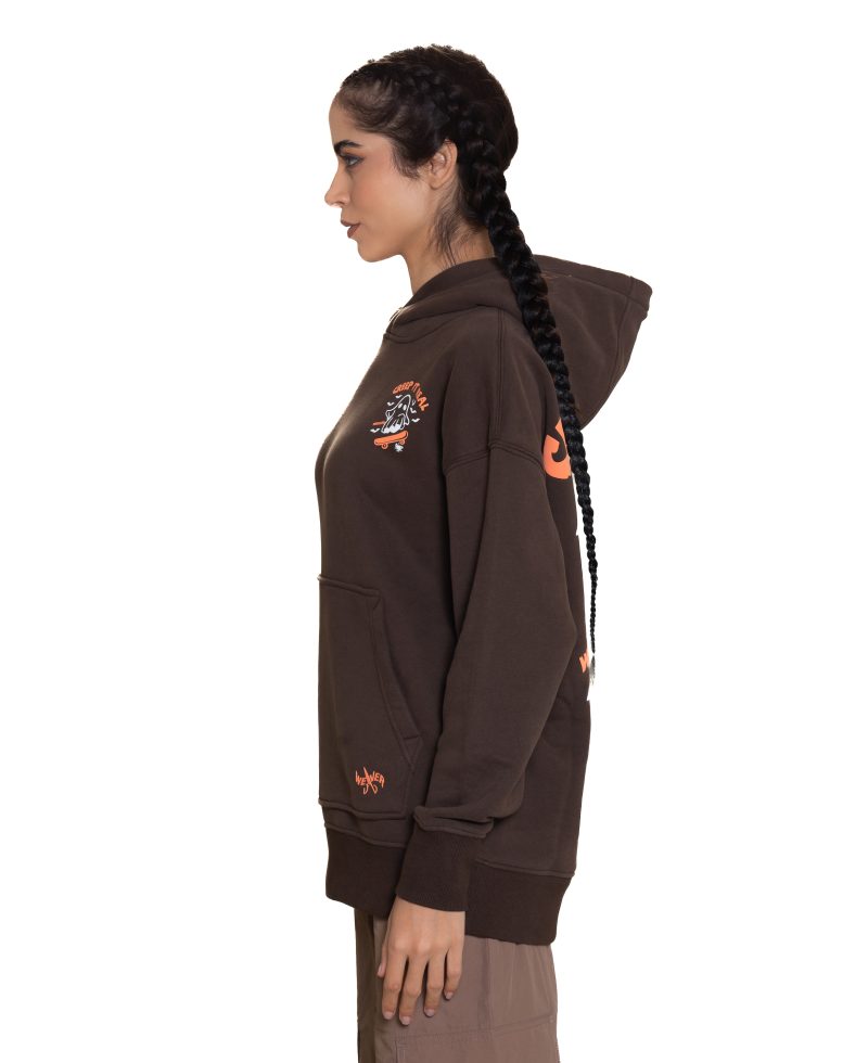 03 Casper hoodie - Brown