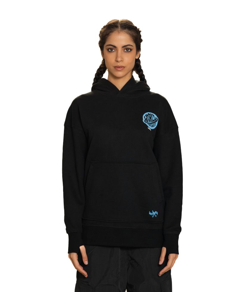 01 World Hoodie - Black