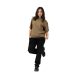 Plain Washed Oversize T-shirt - Light Brown