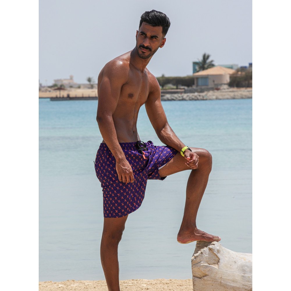 Swimwear Scissors- Dark Blue