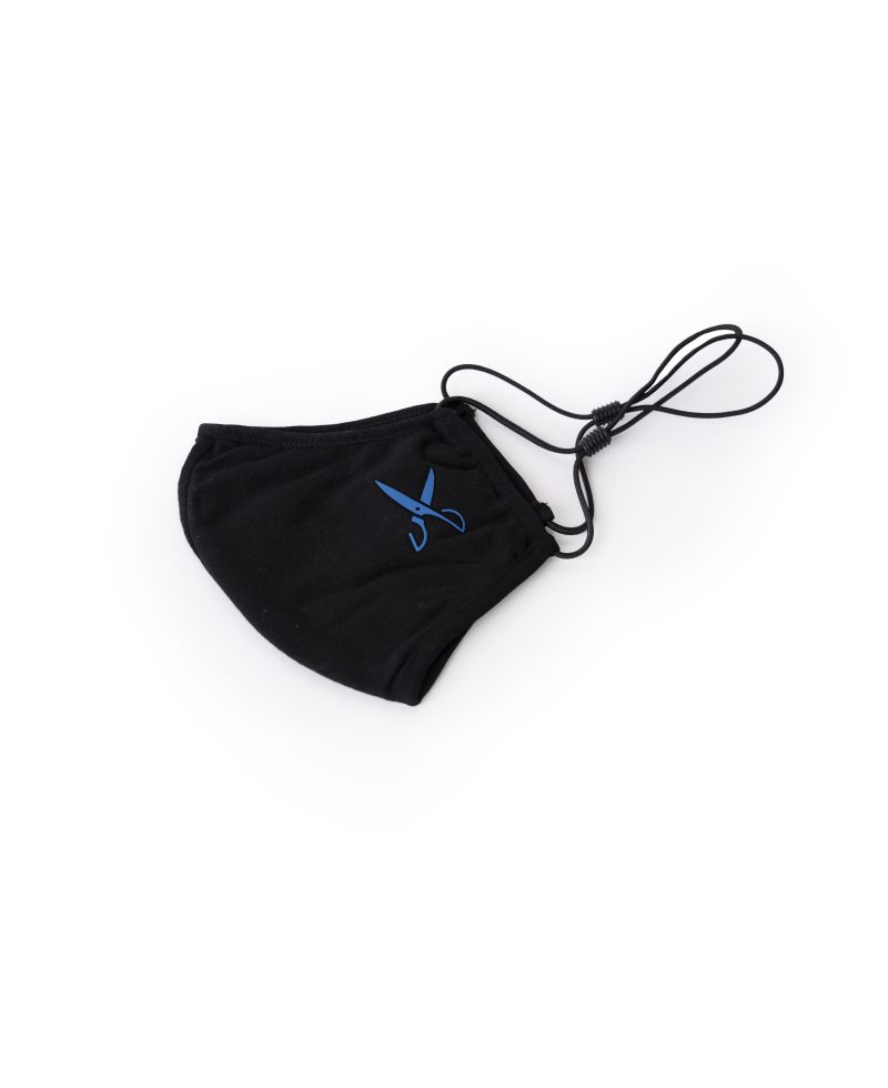 Mask - Blue Scissors