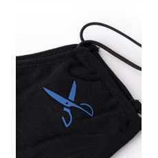 Mask - Blue Scissors