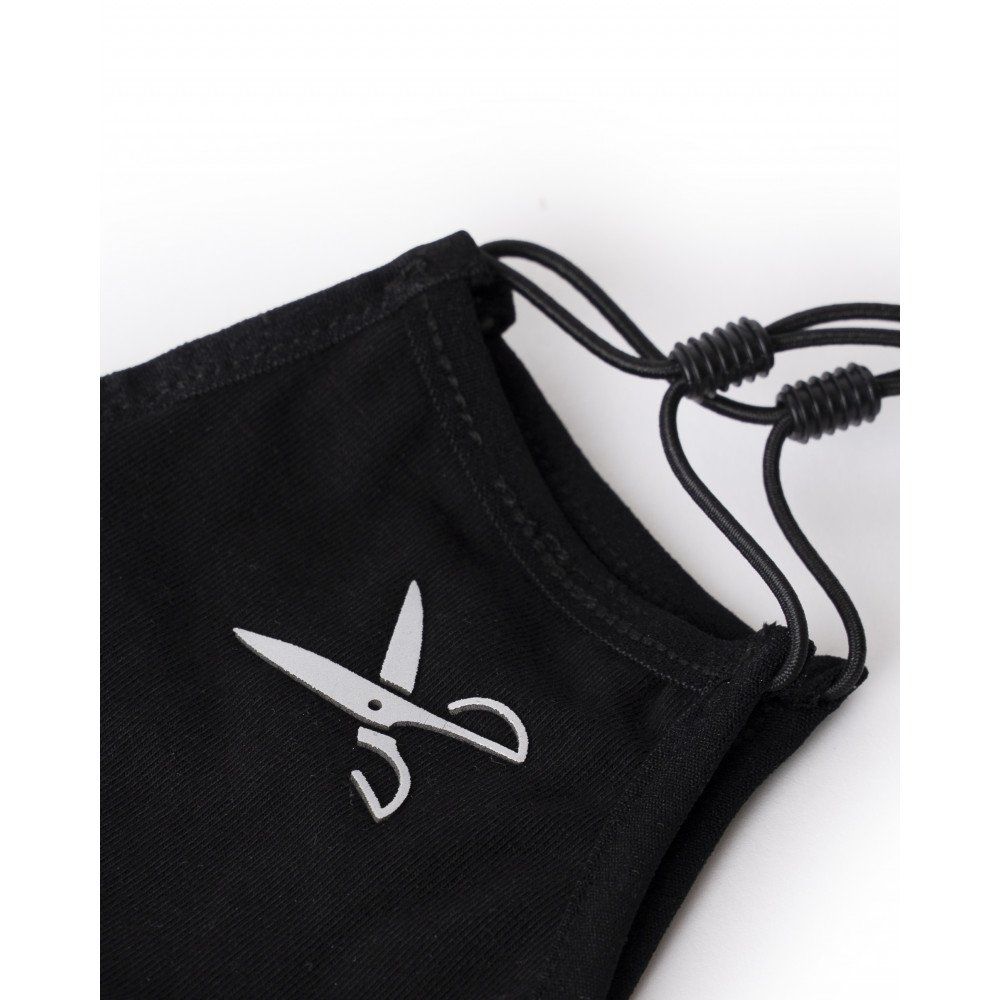 Mask - Silver Scissors