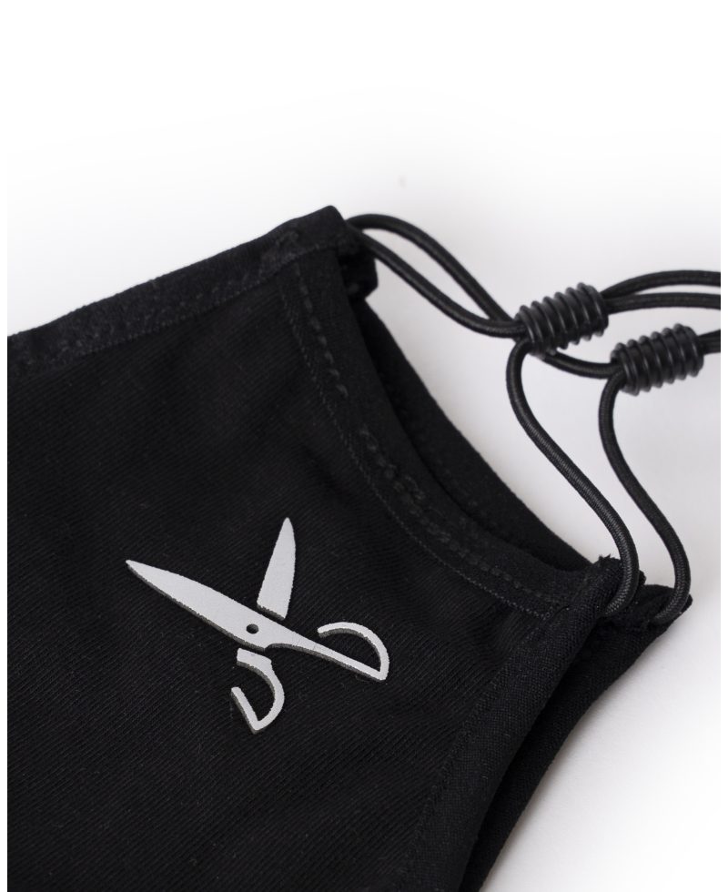 Mask - Silver Scissors