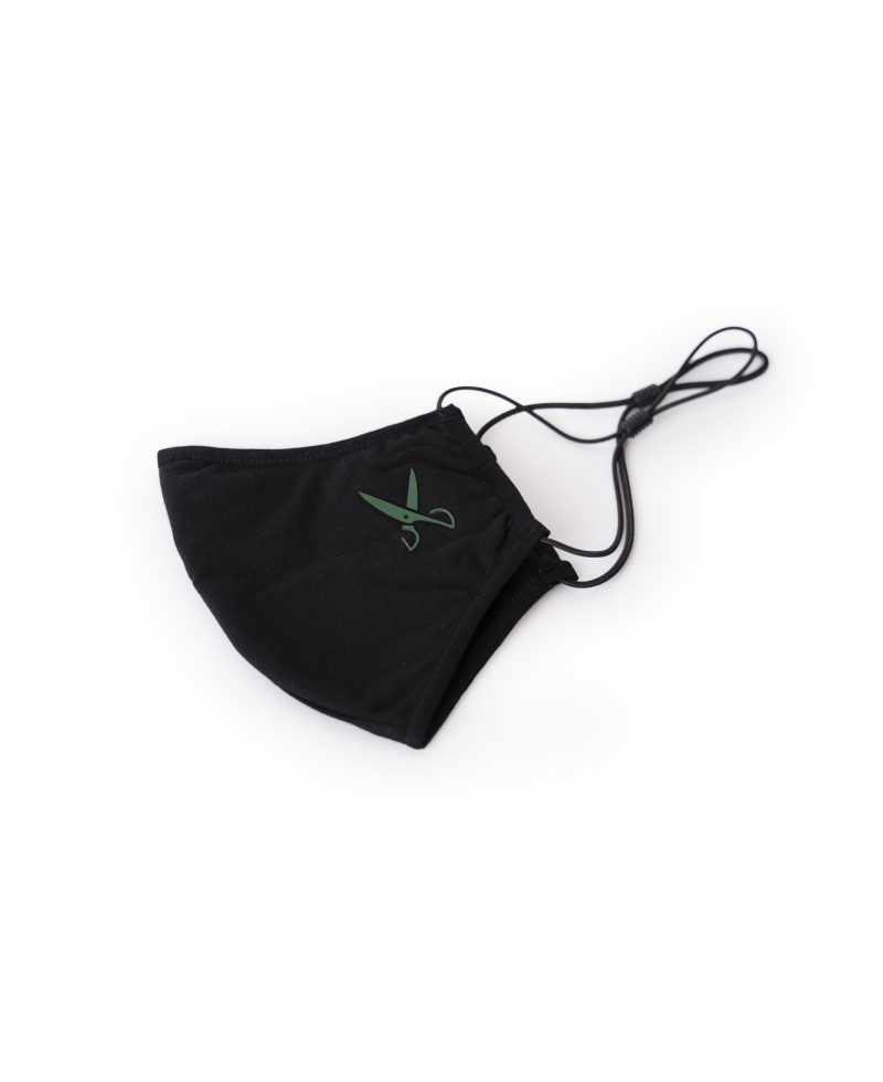 Mask - Green Scissors