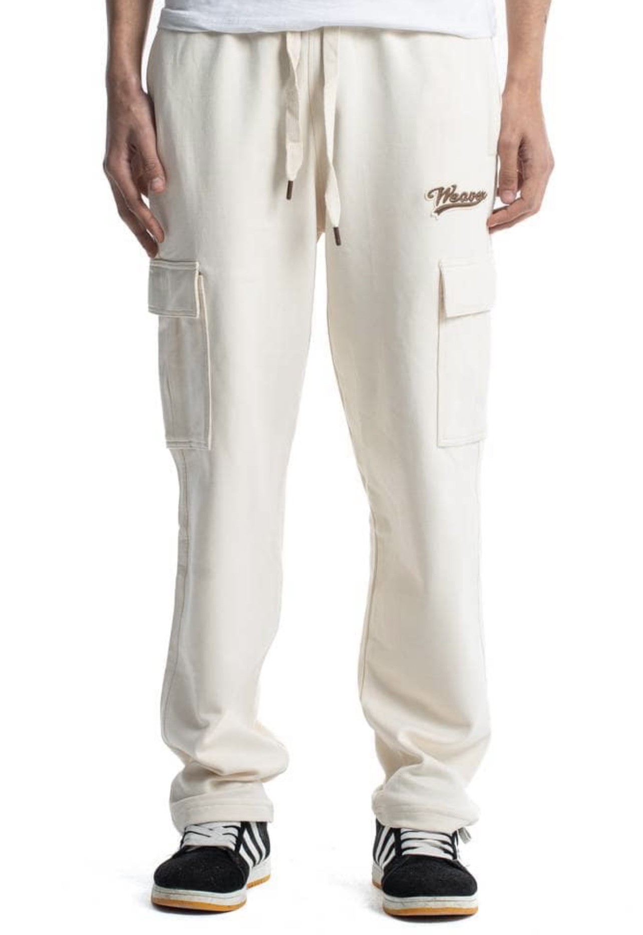 Trousers - Beige /Brawn 