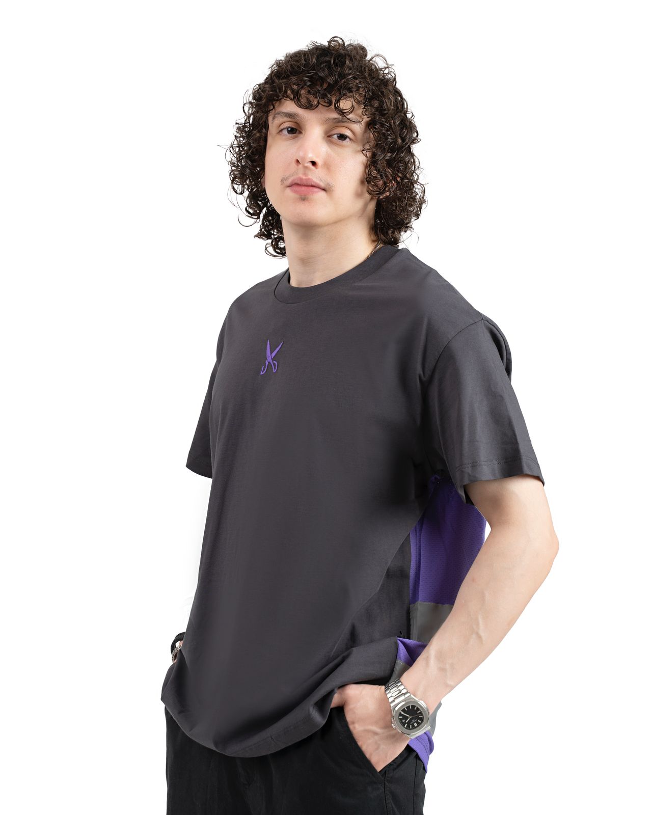 Underground Gray / Purple T-shirt