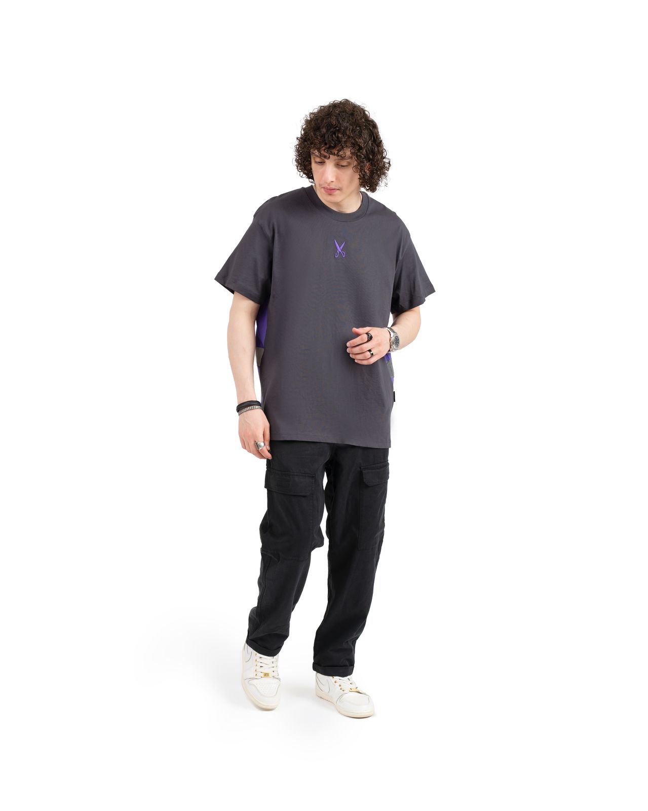 Underground Gray / Purple T-shirt