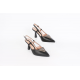 كعب Slingback كلاسيكي للنساء
