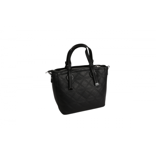 حقيبة بنقشة مضلعة حقيبة بنقشة مضلعة