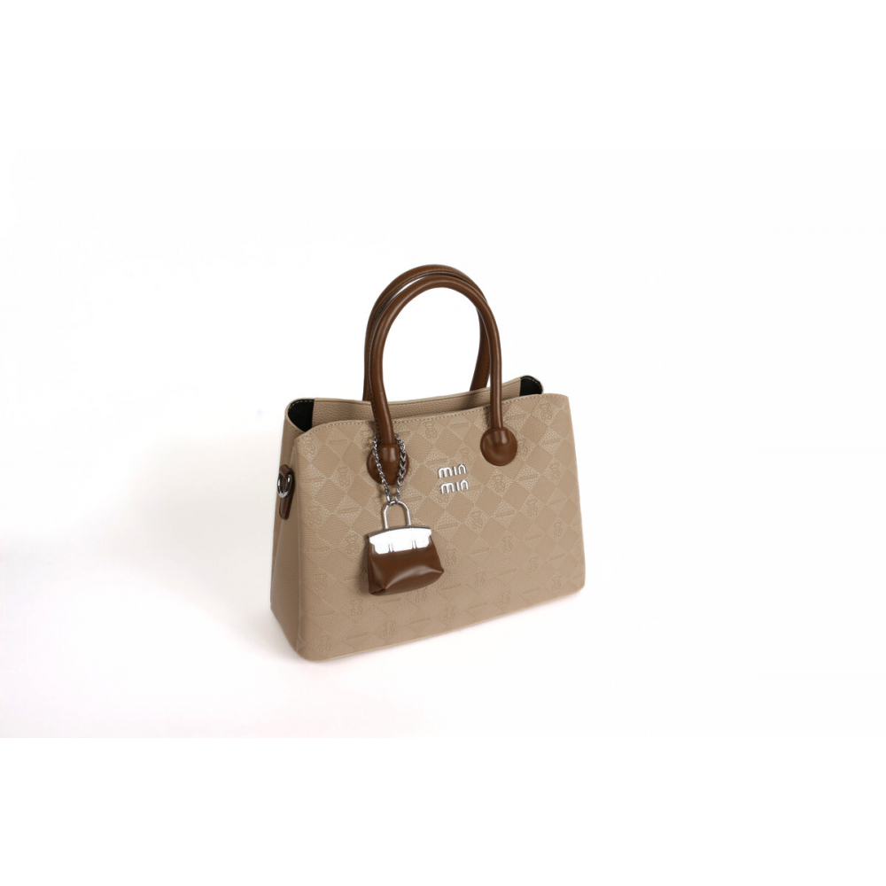 حقيبة بشعار أنيق للاستخدام المكتبي واليومي