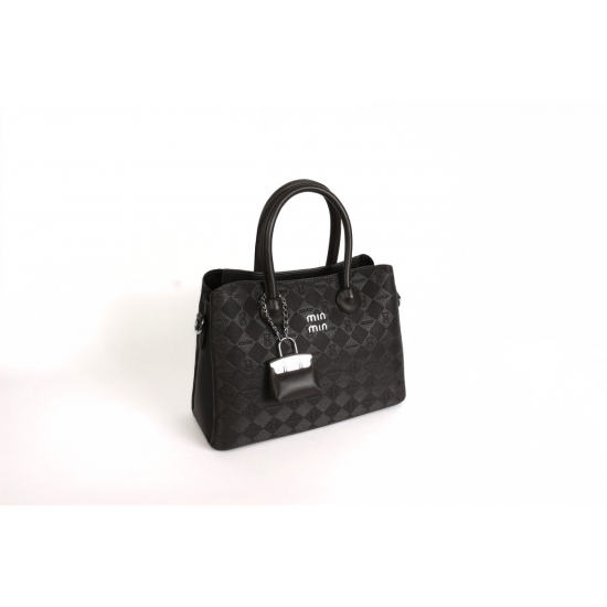 حقيبة بشعار أنيق للاستخدام المكتبي واليومي