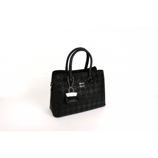 حقيبة بشعار أنيق للاستخدام المكتبي واليومي