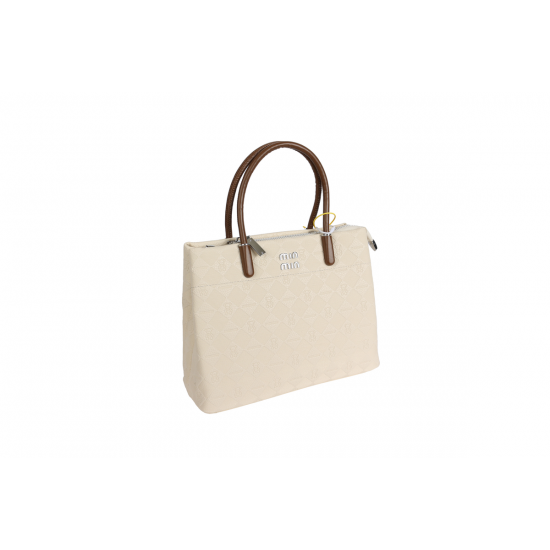 حقيبة نسائية منظمة مع تفصيلة وشاح