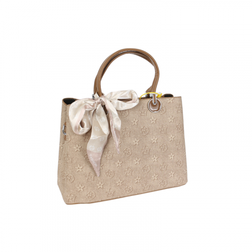 حقيبة نسائية عصرية بمقابض أنيقة