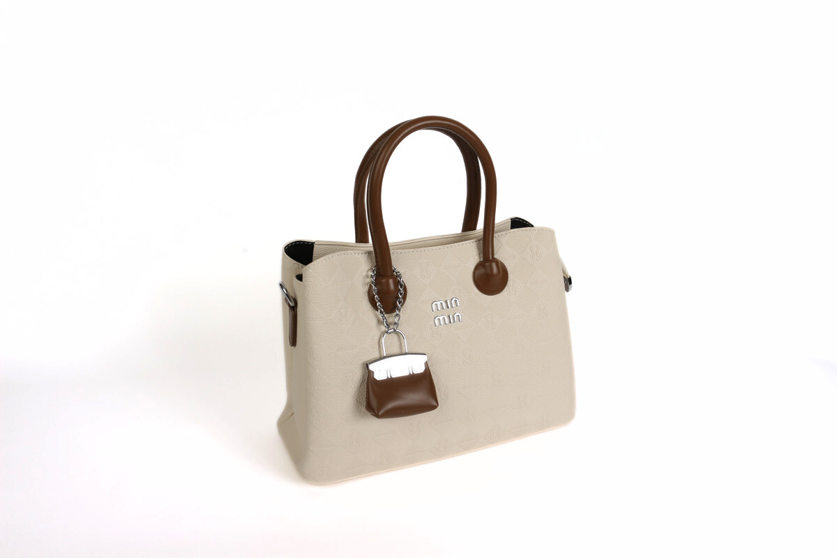 حقيبة بشعار أنيق للاستخدام المكتبي واليومي