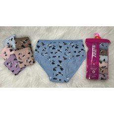 شد 6 حبة كيلوت نسائي ماركة تولين صناعة تركية قطن 100% كود 2186203