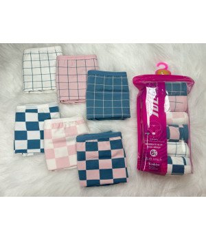 شد 6 حبة كيلوت نسائي ماركة تولين صناعة تركية قطن 100% كود 2186204