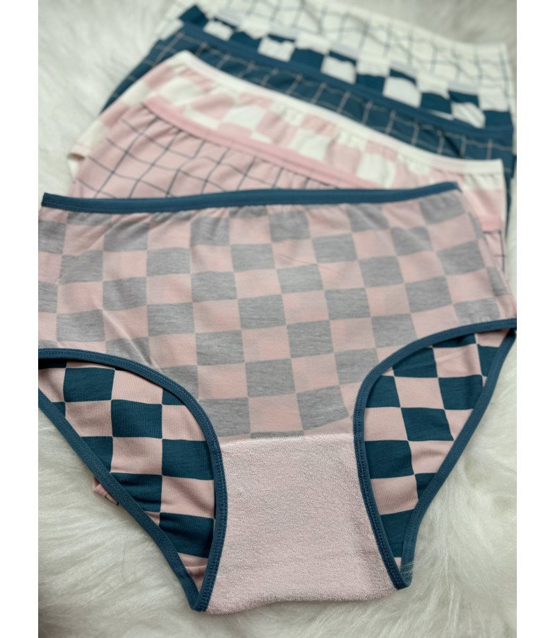 شد 6 حبة كيلوت نسائي ماركة تولين صناعة تركية قطن 100% كود 2186204 شد 6 حبة كيلوت نسائي ماركة تولين صناعة تركية قطن 100% كود 2186204