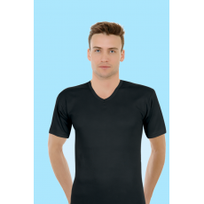 شد 6 حبة فانيلة رجالية ستريش رقبة V  قطن 100% ماركة جيلان صناعة تركية كود 1047