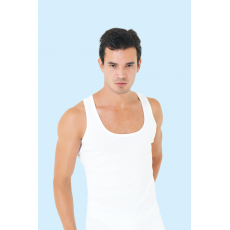 شد 6 حبة فانيلة علاقي ستريش قطن 100% ماركة جيلان صناعة تركية كود 023