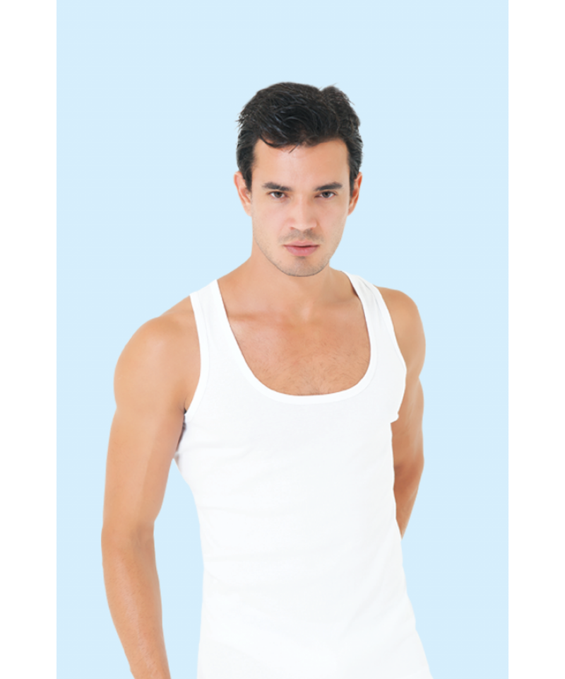 شد 6 حبة فانيلة علاقي ستريش قطن 100% ماركة جيلان صناعة تركية كود 023