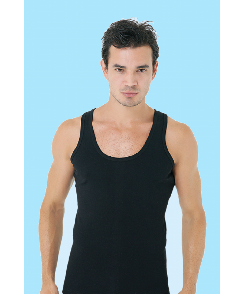 شد 6 حبة فانيلة علاقي ستريش قطن 100% ماركة جيلان صناعة تركية كود 023