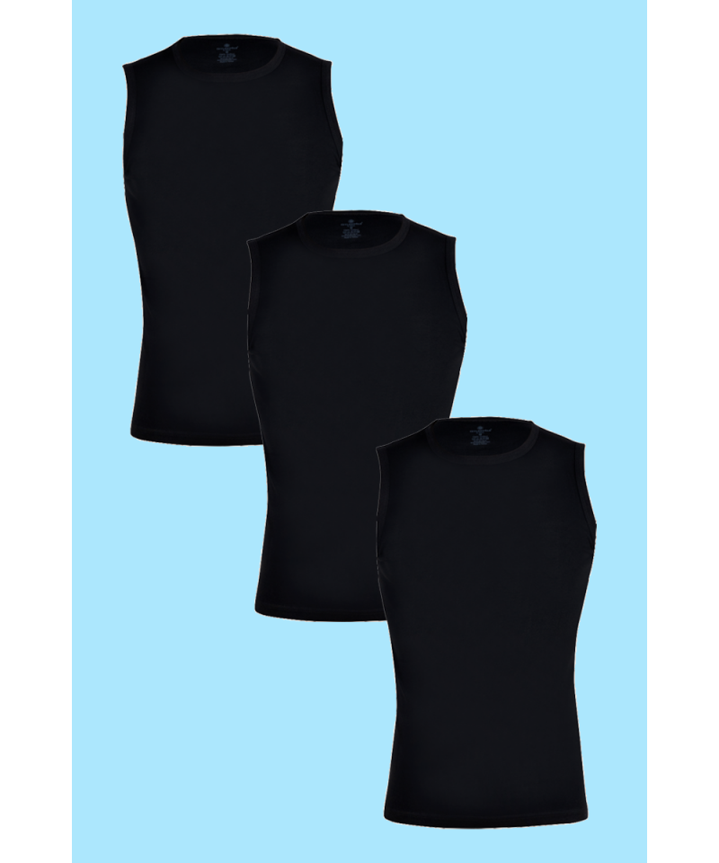 شد 6 حبة فانيلة كات رقبة دايري ستريش قطن 100% صناعة تركية ماركة جيلان كود 027